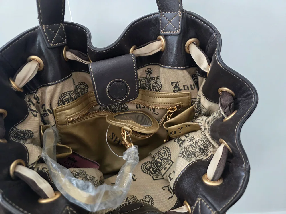 Juicy Couture Royal Juicy Brown Tote Bag image indicator(2)