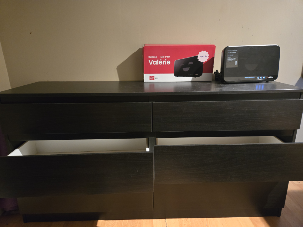IKEA Hemnes Black-Brown 6-Drawer Dresser - photo 3