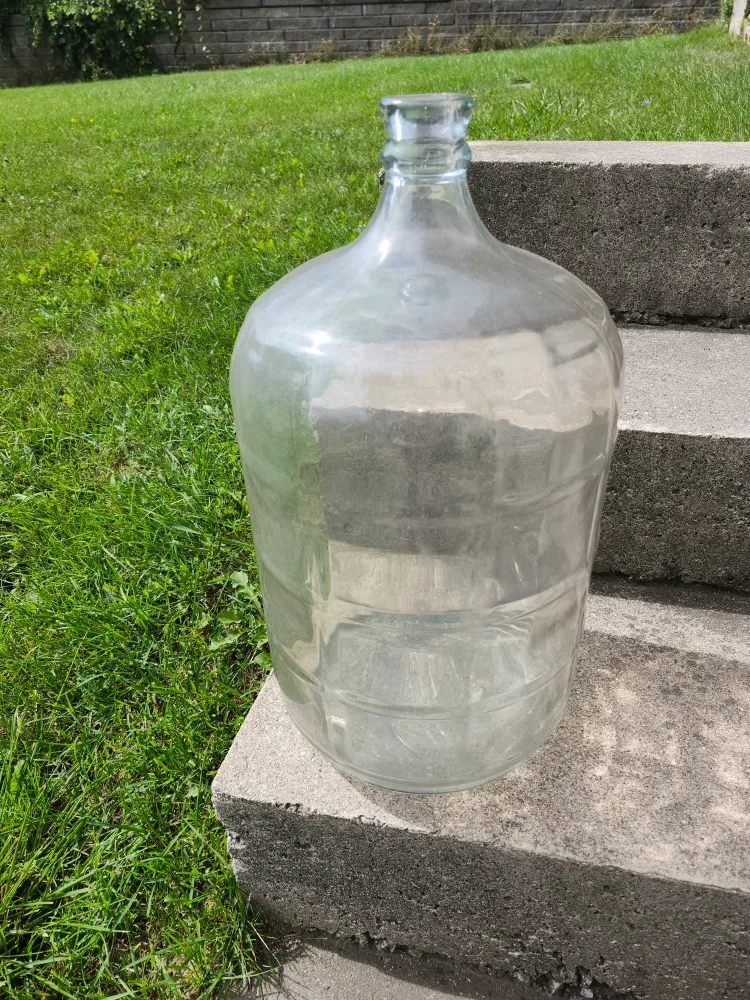 Glass DEMIJOHN Bottles 5 us gallon thumbnail