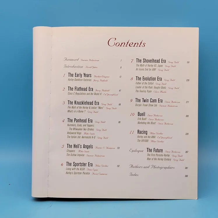 🥳VGC🤩 The Harley-Davidson Century Book Soft Cover image indicator(2)