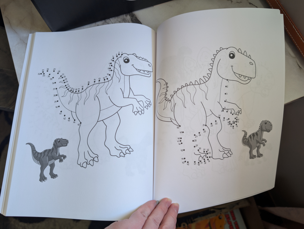 Roaring Through the Alphabet Dino Coloring Book (104 pages) - photo 5
