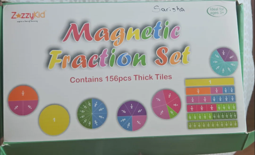 Zzzykid Magnetic Fraction Set (Ages 3+) thumbnail