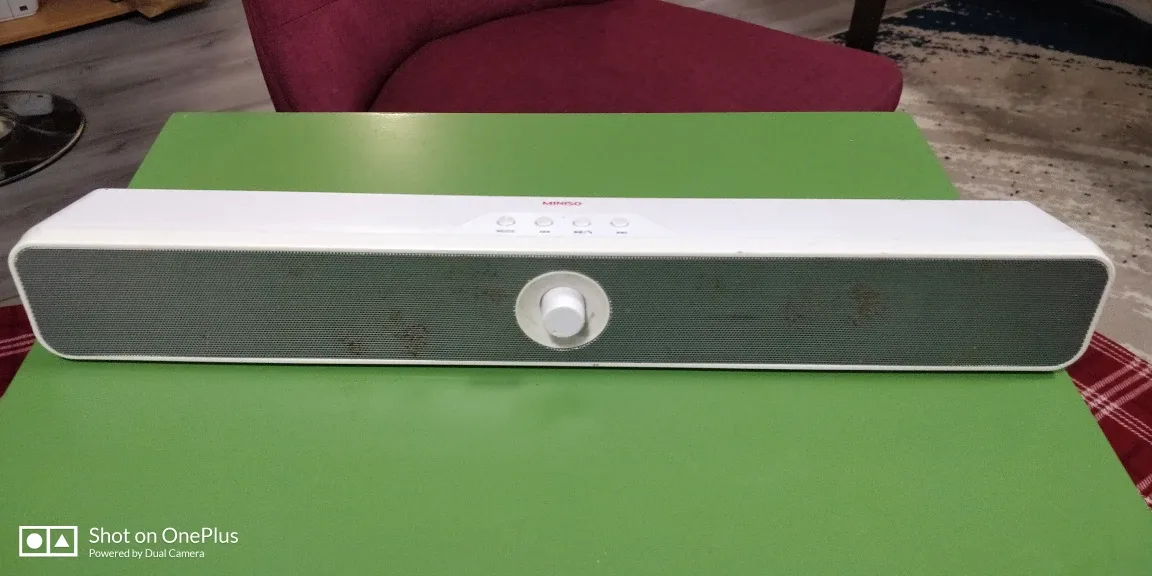 Miniso White Sound Bar thumbnail