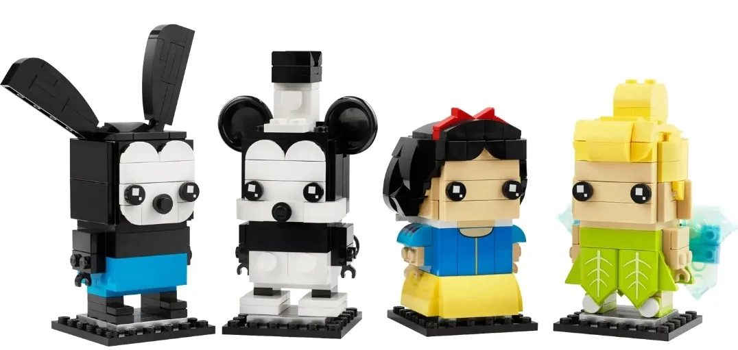Brand New Retired LEGO Disney 100th Celebration Brickheadz 40622 image indicator(2)