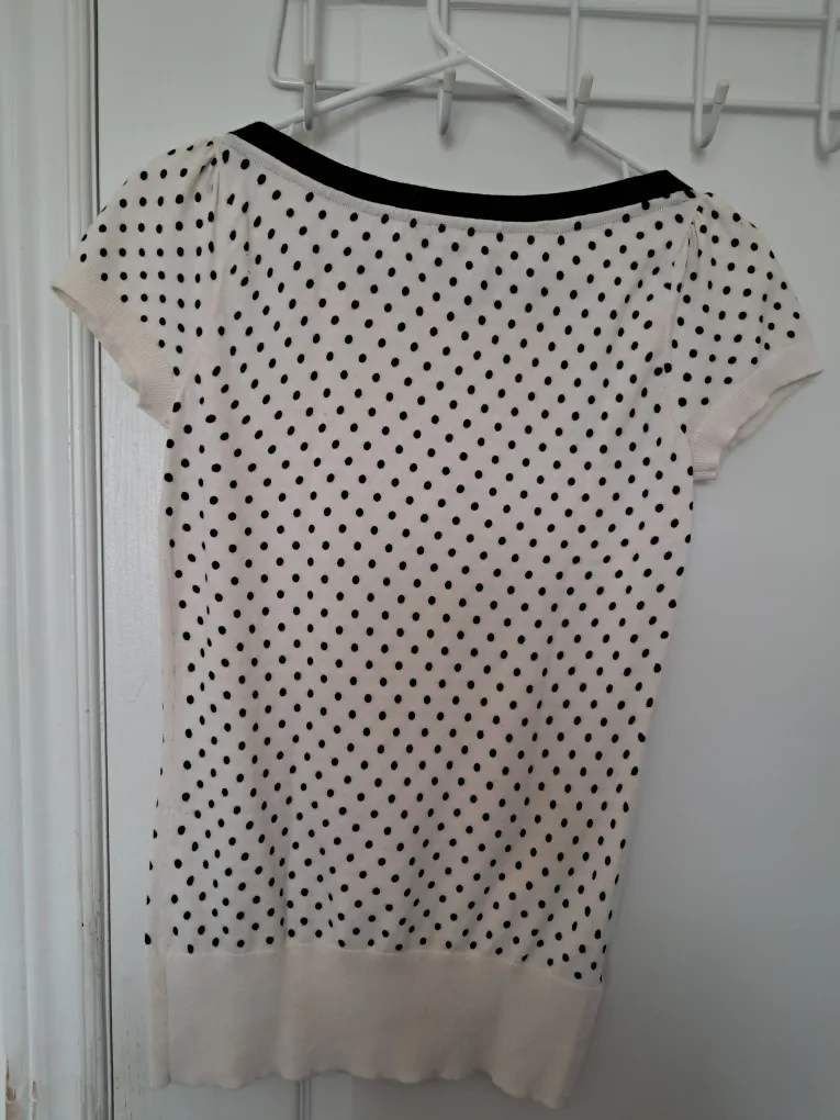 Laura Ashley Polka Dot Top - Size 6 image indicator(2)