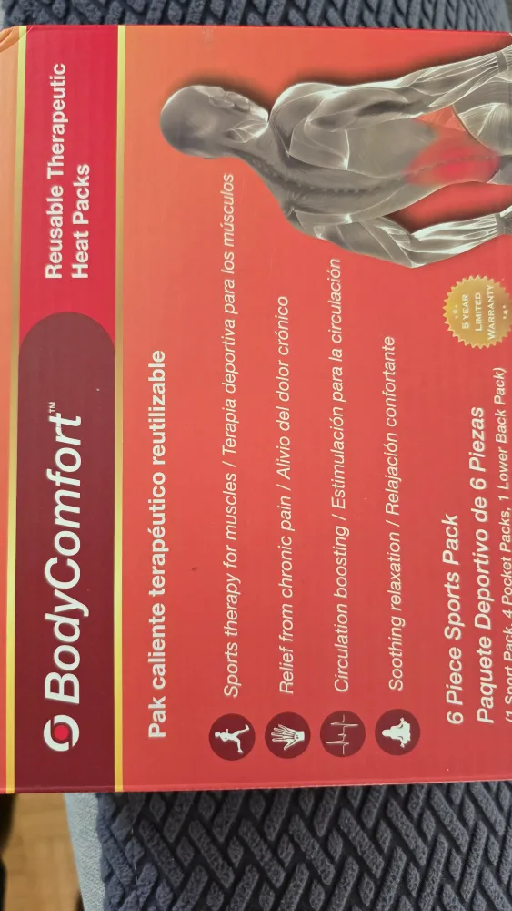 BodyComfort Reusable Therapeutic Heat Packs (6 Piece) thumbnail