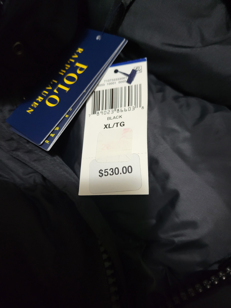 Ralph Lauren Black Puffer Jacket - XL - photo 2