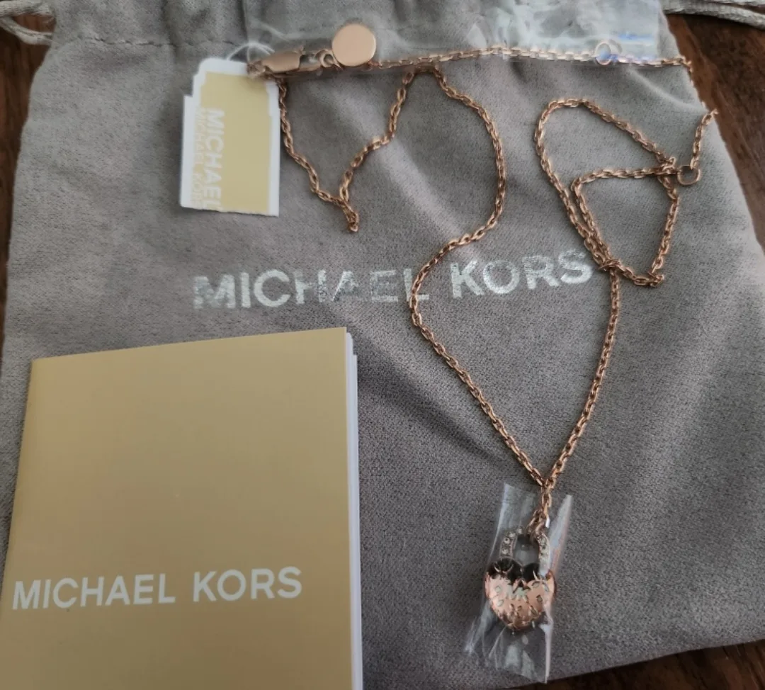 Michael Kors Rose Gold Necklace image indicator(2)
