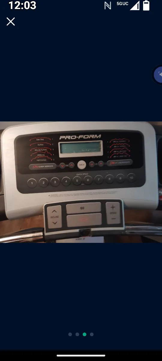 Pro-Form 480 E Treadmill image indicator(3)