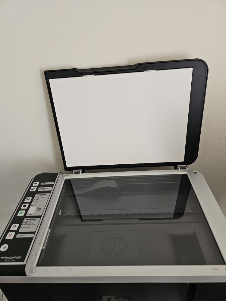 HP Deskjet F4180 All-in-One Printer - photo 3