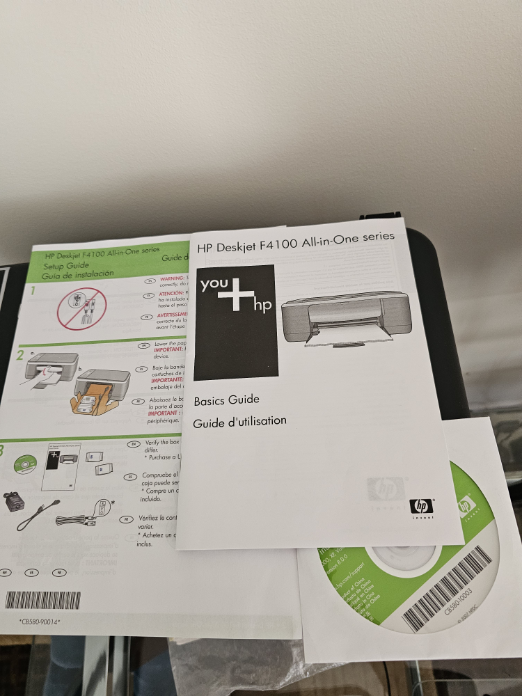 HP Deskjet F4180 All-in-One Printer - photo 5