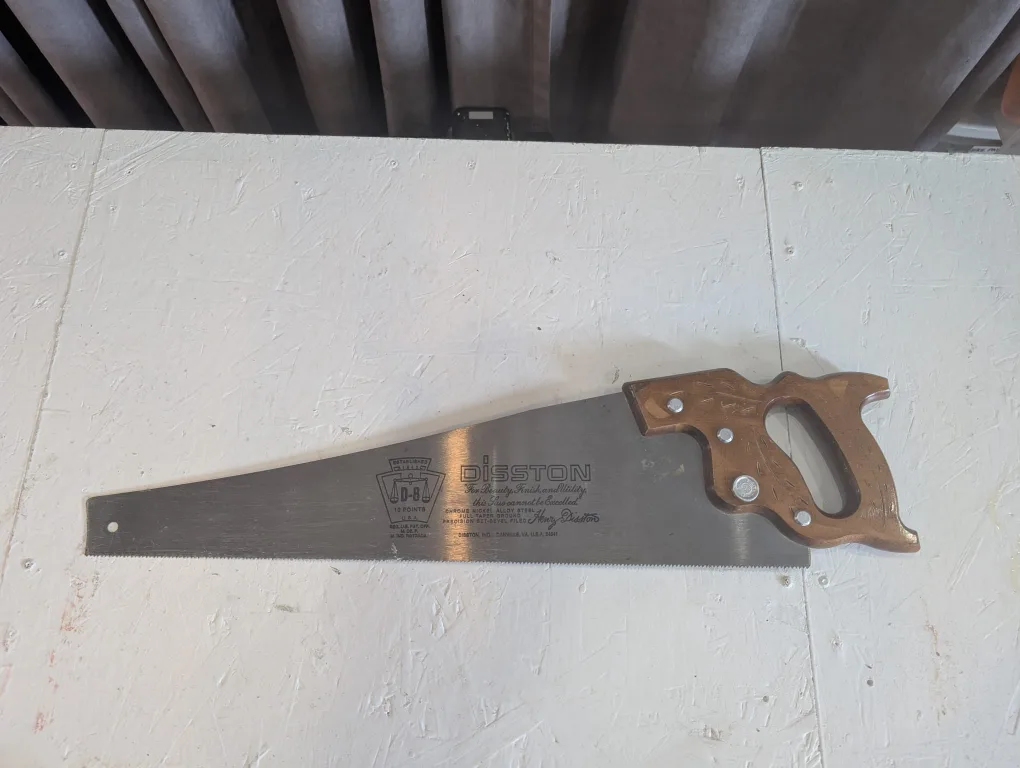 Disston Hand Saw thumbnail