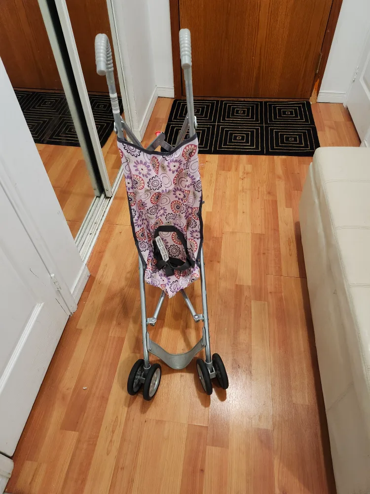 Floral Patterned Baby Stroller image indicator(2)