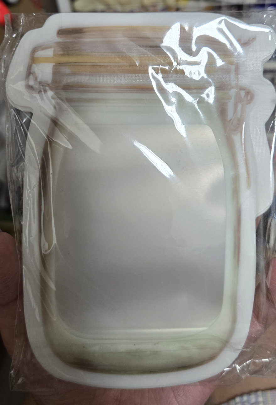 Reusable Mason Jar Zipper Bags - New!