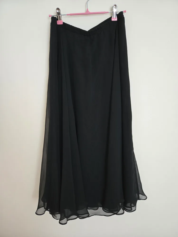 Black Chiffon Skirt thumbnail