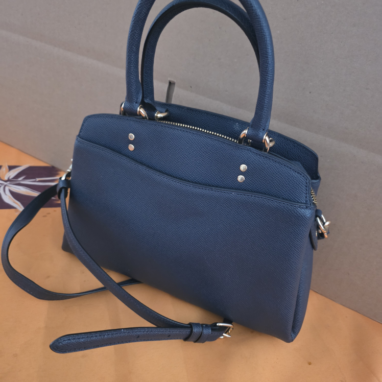COACH Blue Leather Satchel - photo 2