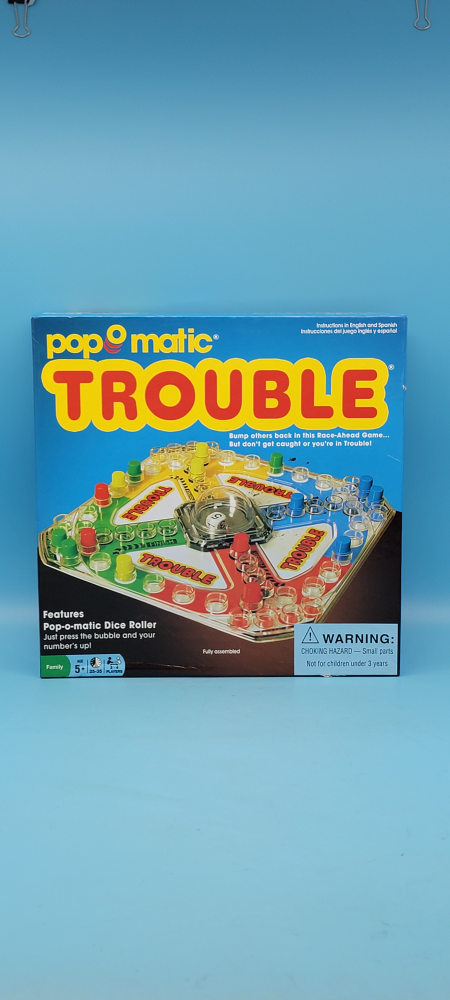 🥳VGC🤩 Pop-O-Matic Trouble Board Game