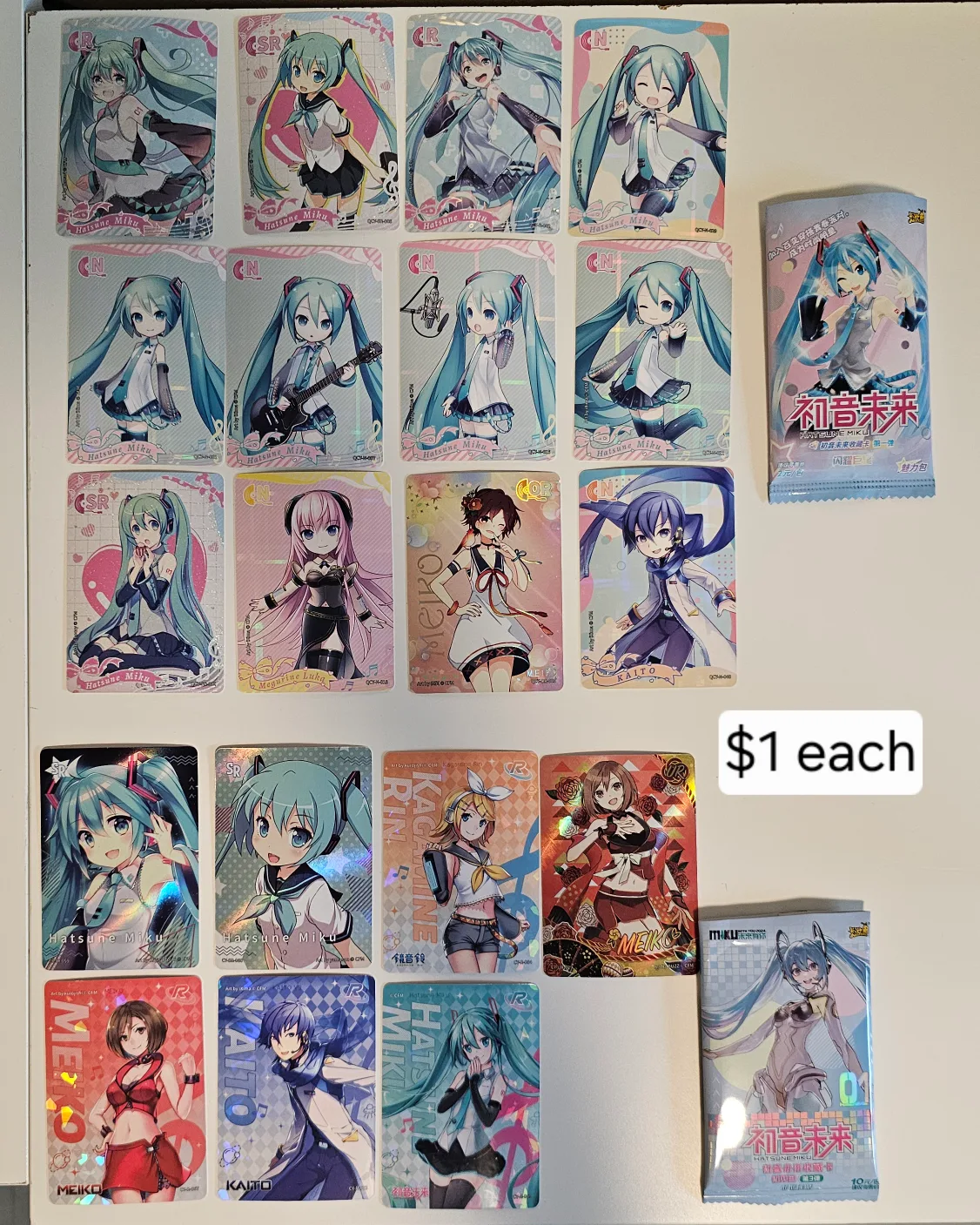 Reduced Prices!! Hatsune Miku/Vocaloid Figures, Acrylic Stand image indicator(3)