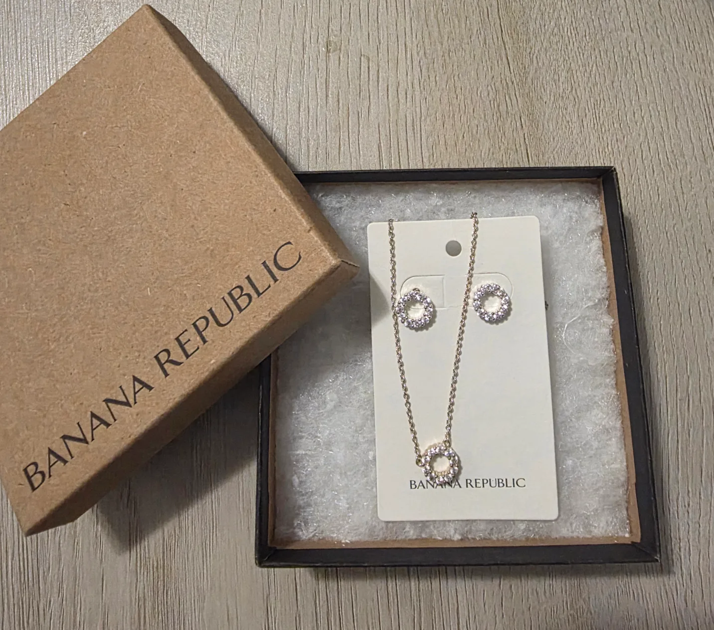 Banana Republic Necklace & Earrings Set - New in Box thumbnail