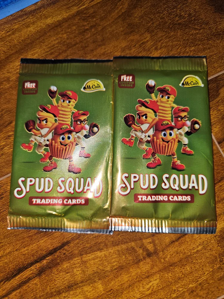 McCain Spud Squad Trading Cards - Sealed Packs thumbnail