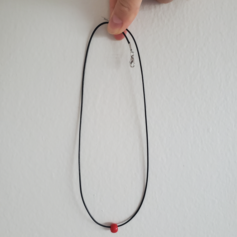 Red Beaded Necklace