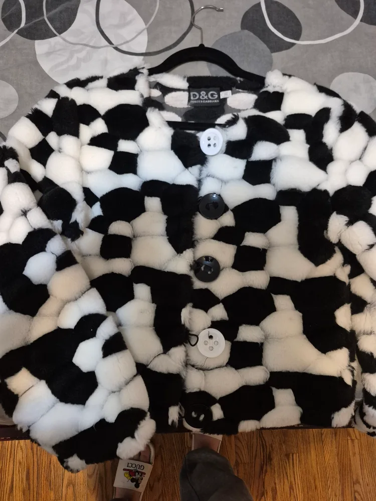 D&G Dolce&Gabbana Black & White Jacket thumbnail