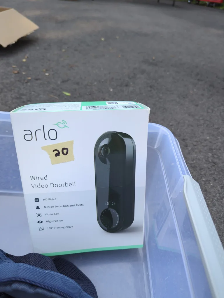 Arlo Wired Video Doorbell - New in Box thumbnail