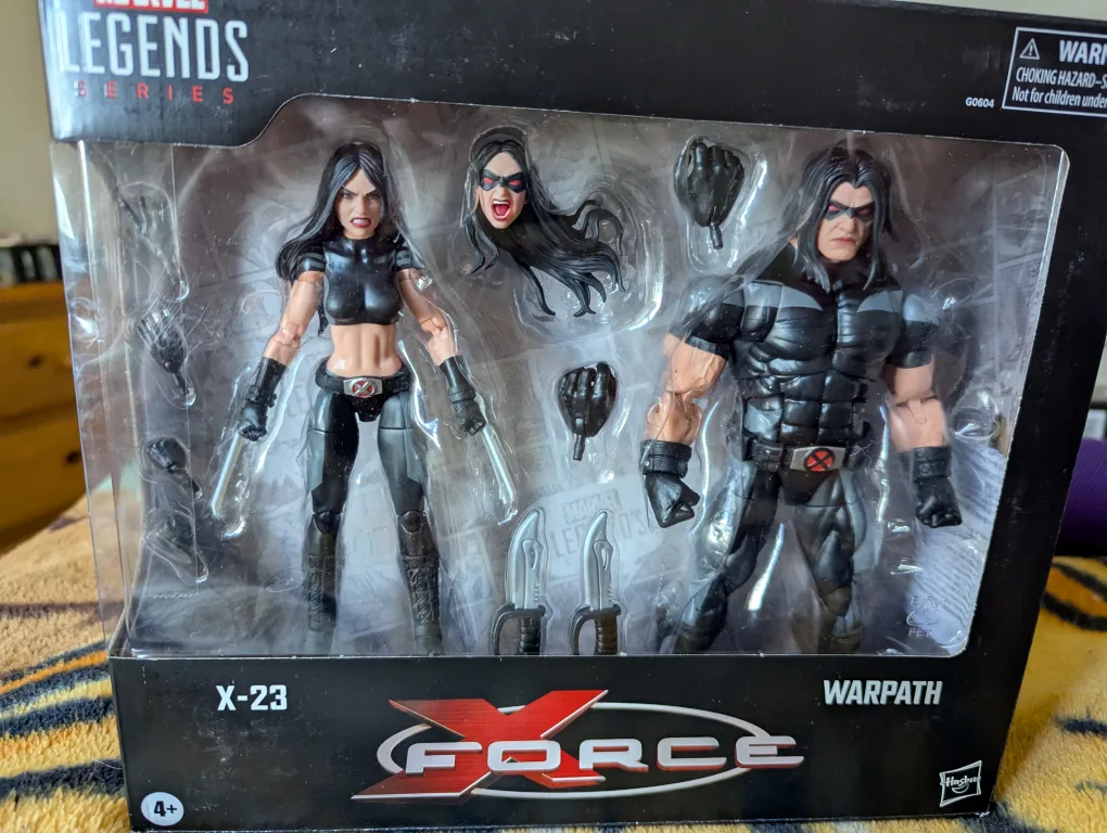 Marvel Legends X-Force X-23 and Warpath 2-pack thumbnail