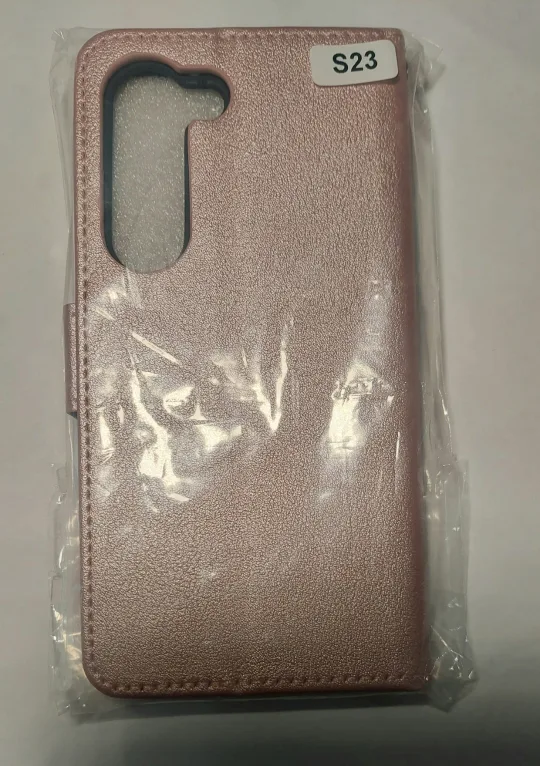 Samsung S23 Pink Phone/Wallet Case - New image indicator(4)