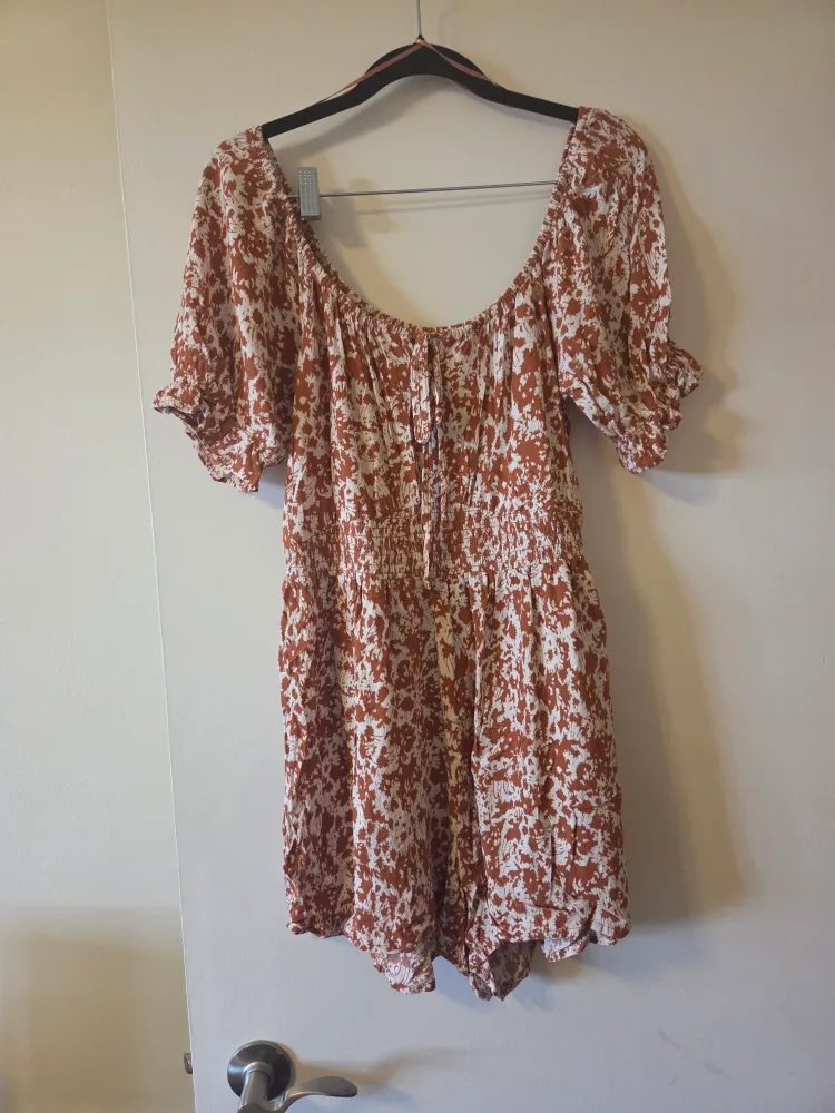 Floral Print Romper - Short Sleeve thumbnail