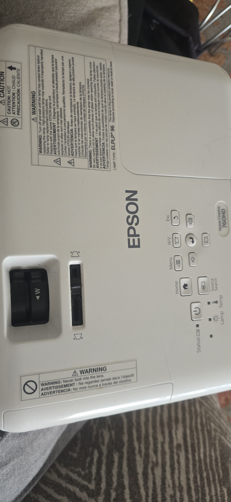 Epson LCD Projector Model H848A