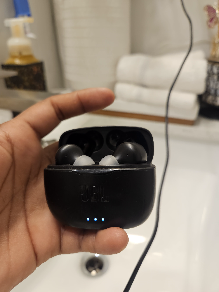 JBL Tune 225TWS True Wireless Earbuds - Black - photo 2