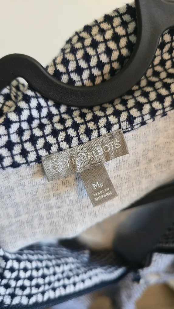 Talbots Quarter Zip Pullover - Medium Petite image indicator(4)