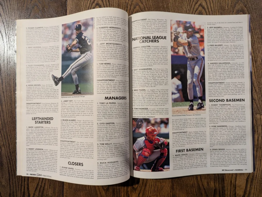 Bill Mazeroski's Baseball '94 Magazine image indicator(4)