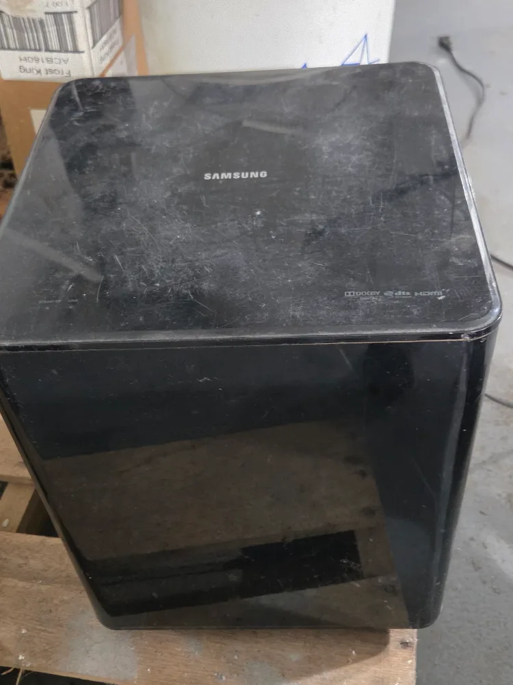 Samsung Black Subwoofer thumbnail