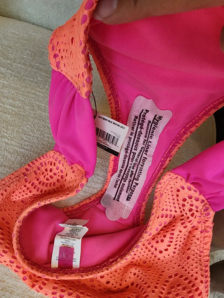 🧡 NEW Pink & Orange Summer Bikini Set by OP image indicator(4)