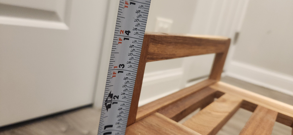 Wooden Shoe Rack - 29"x14"x11" - photo 4