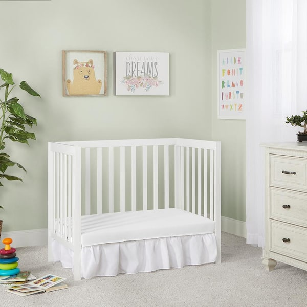Dream On Me Edgewood 4-in-1 White Mini Crib - photo 2