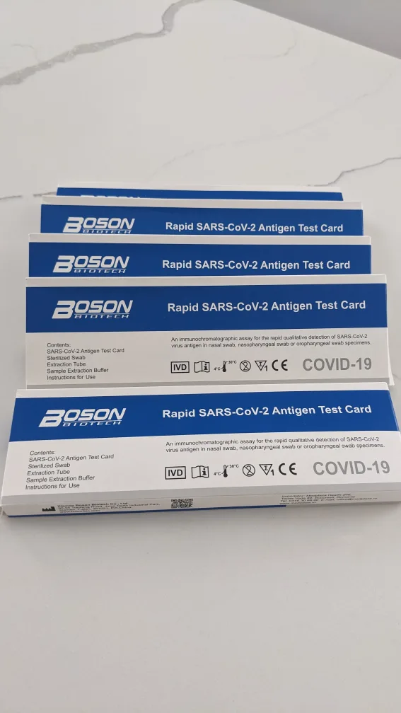 Boson Biotech Rapid SARS-CoV-2 Antigen Test Card thumbnail