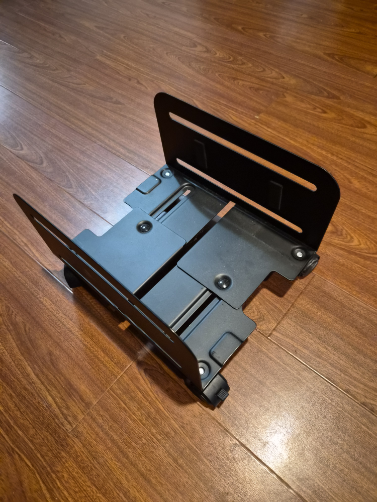 Rolling Computer Mid Tower Stand - Black