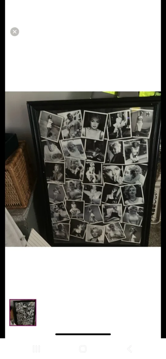 Two Marilyn monroe portraits