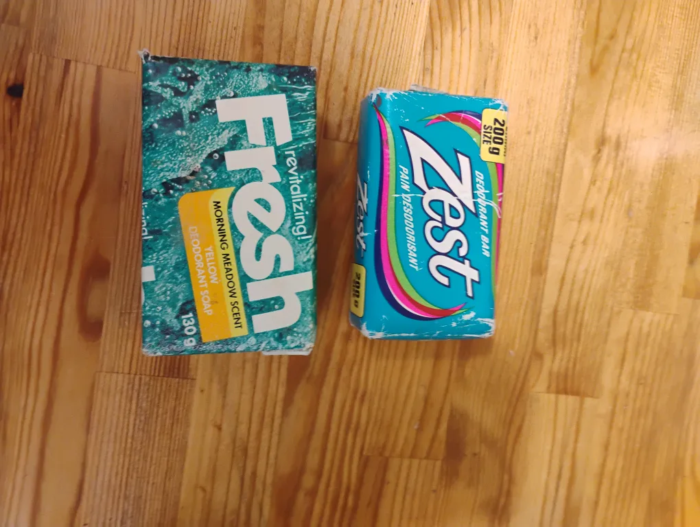 vintage Fresh & Zest Deodorant Soap Bars