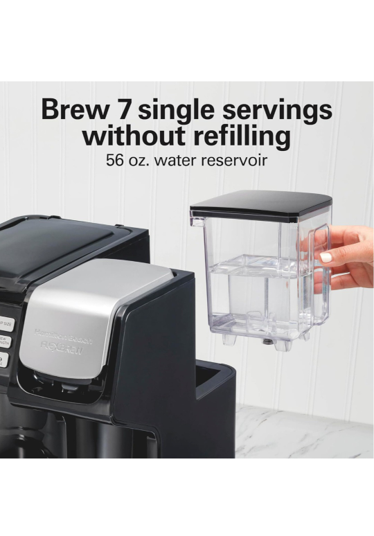 Hamilton Beach FlexBrew Trio 3-Way Coffee Maker - photo 3