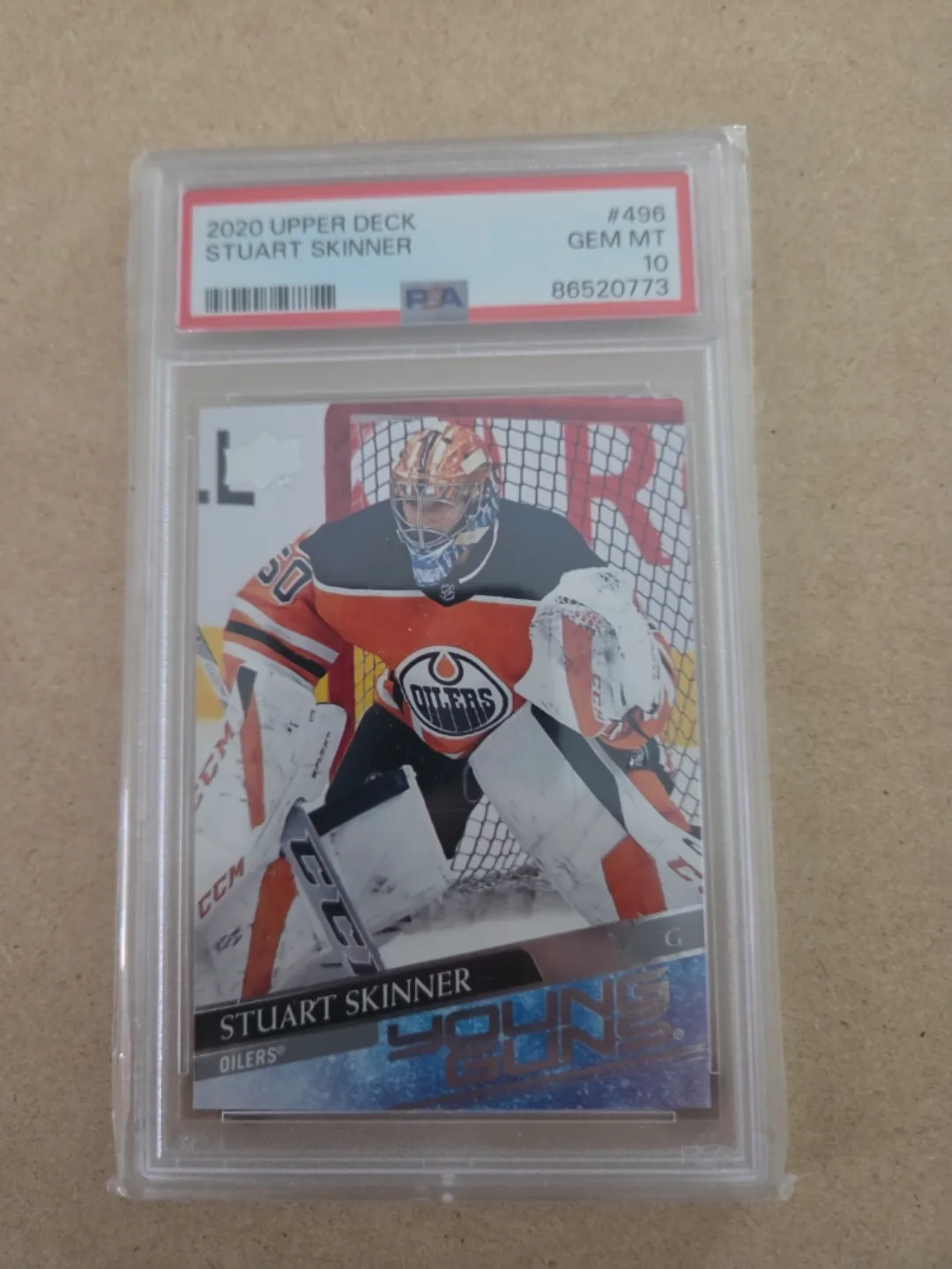 Stuart Skinner 2020 Upper Deck Hockey Card thumbnail