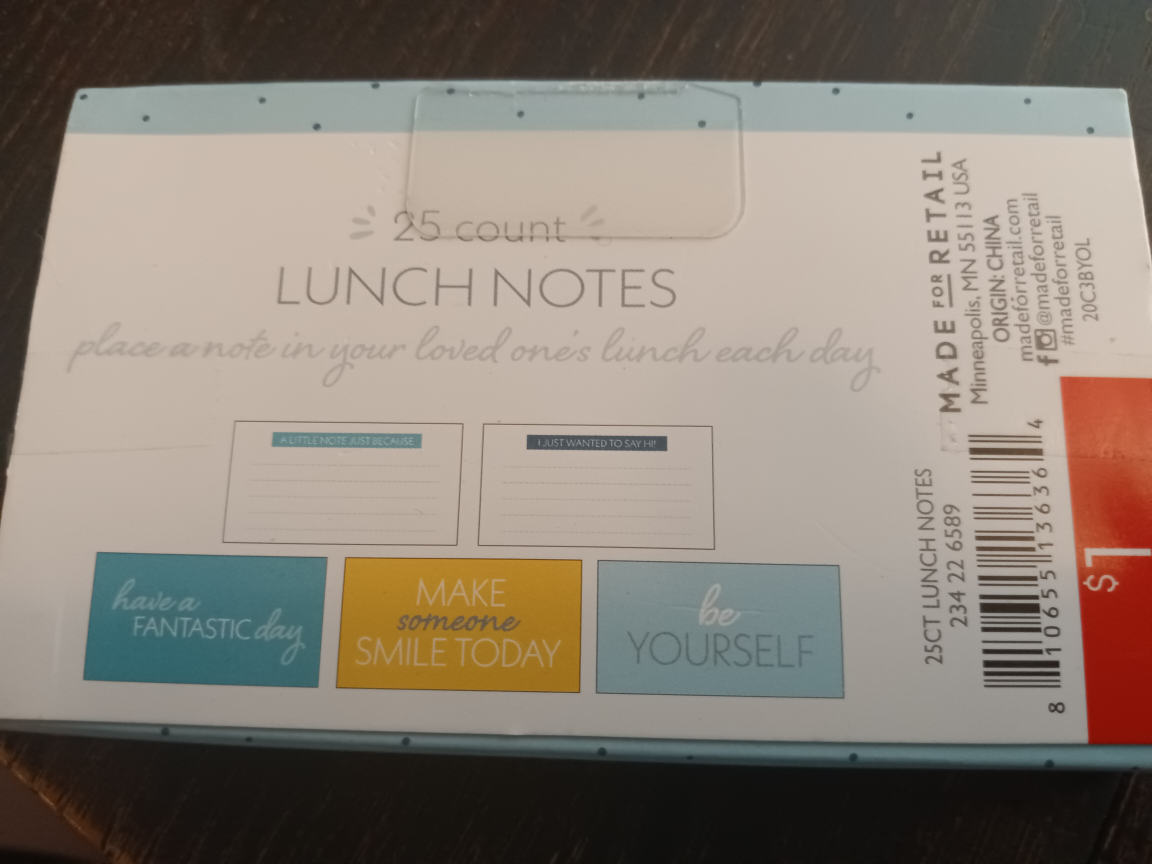 Lunch Notes - 25 Count - photo 2