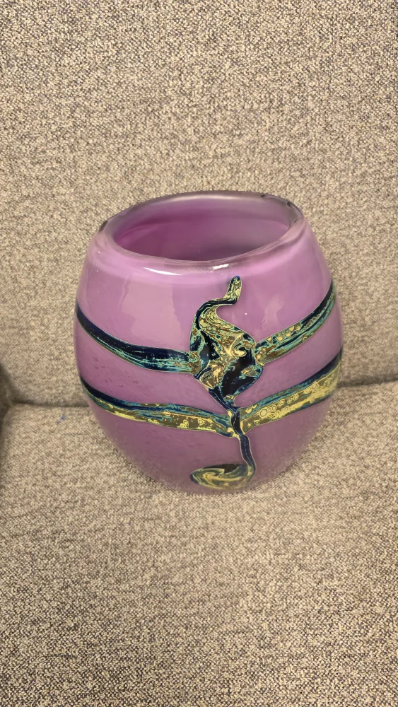 Purple Decorative Vase thumbnail