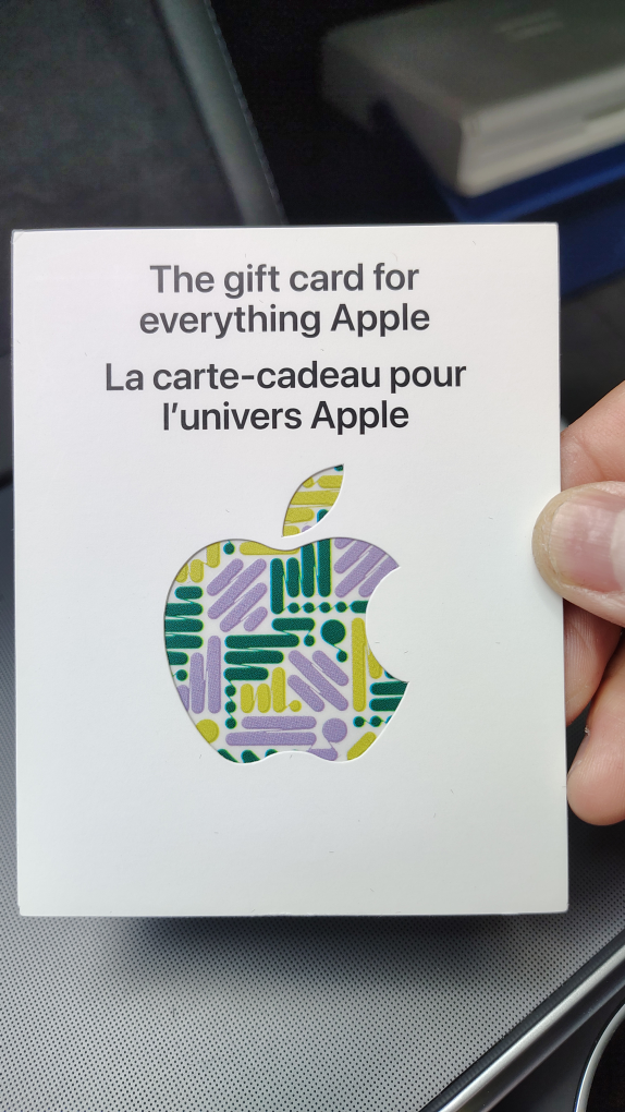 Save $400 on Apple Gift Card
