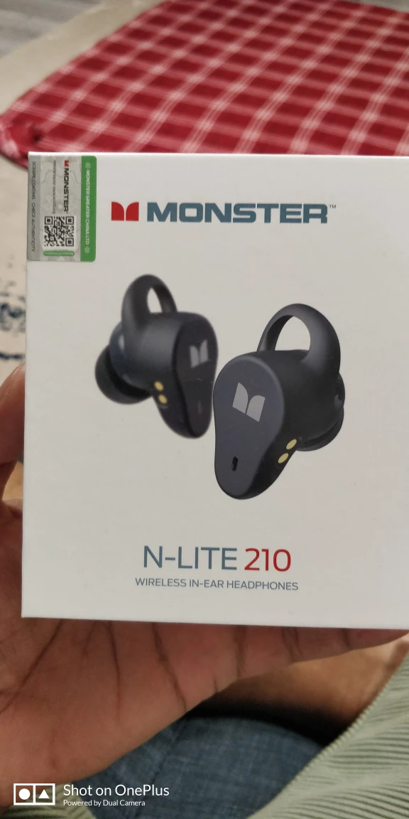 Monster N-Lite 210 Wireless In-Ear Headphones - New 🧡 - photo 2