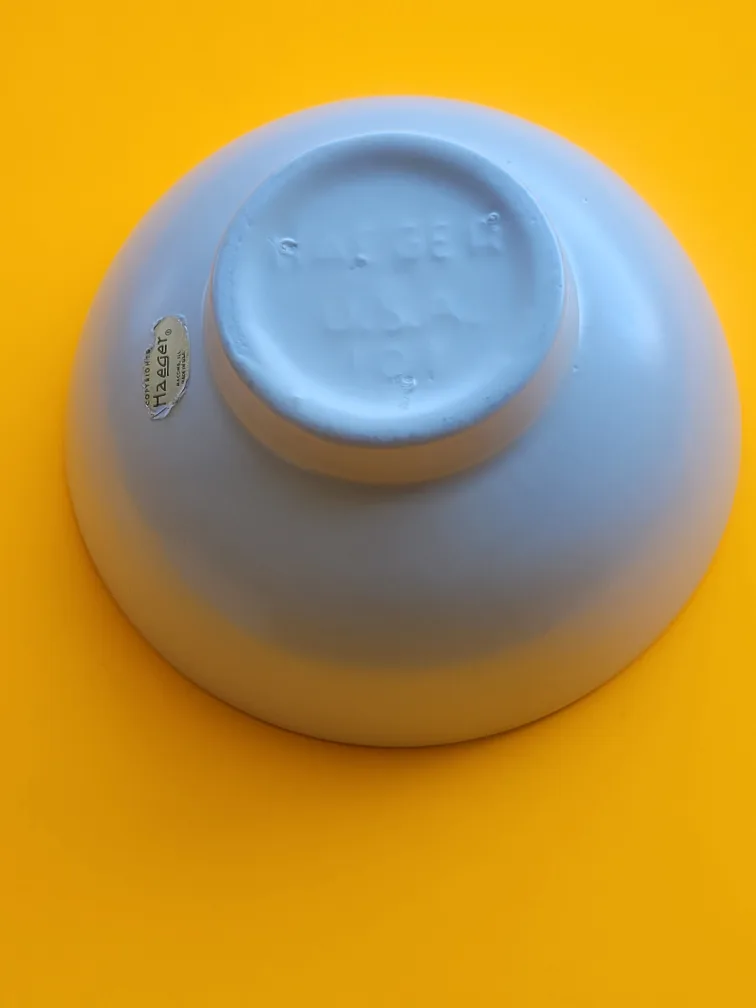 Vintage Mid Century Royal Haeger Pottery Bowl image indicator(5)