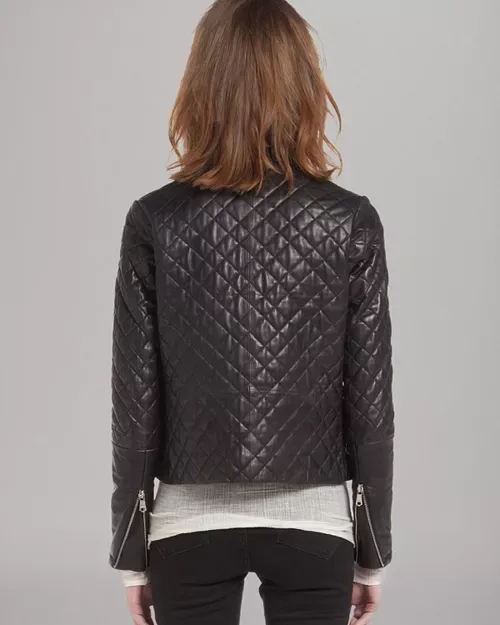 Maje real leather jacket image indicator(2)